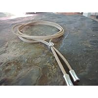 ★ BOHO VELOUR CHOKER ★ beiges Wickel-Halsband