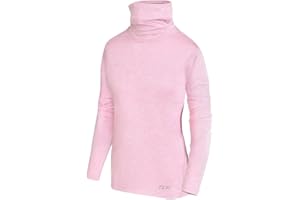 TCA Warm-Up T-Shirt de Sport et Thermique Running Tee-Shirt à Col Roulé pour Fille