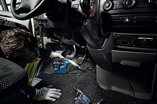 BOSCH-Set: Akku-Bohrschrauber GSR 10,8-2-Li/12V Prof. + Akku-Sauger GAS 10,8V-Li/12V Prof. inkl. 3x Akku 2,0 Ah und Ladegerät in L-Boxx - 7