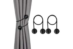 ‎INHDBOX Vorhang Raffhalter, Nein Magnetische Vorhang Raffhalter, Arbitrary Twisted Deformation Gardinen Raffhalter Weben Vorhänge Halter Schnallen Vorhang Binder Gardinenhalter für Haus Dekoration 2 Stück