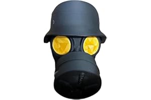 WEKUW Capuchon pour l'attelage de Remorque Cache Boule Attelage Capuchon de Protection Intéressant pour Attelage de Remorque en Forme de Masque à gaz pour Boule D'attelage, pour Voiture (Jaune)