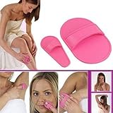 WFZ 10Pcs Smooth Away Legs Skin Pads Arm Face Hair Removal Remover Exfoliator Kit