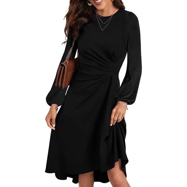 Abito Midi Trendyol Woman Young A Trapezio Con Colletto Quadrato E Motivo Scozzese, 100% Poliestere