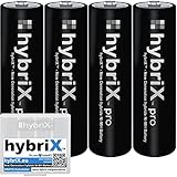 4 Mignon AA Akkus in Akkubox - Universell einsetzbar, so sind die wiederaufladbaren Akku Batterien z.B. ideal für Kamera / Spielzeug / DECT Telefon / schnurlose Maus / Tastatur und viele mehr!