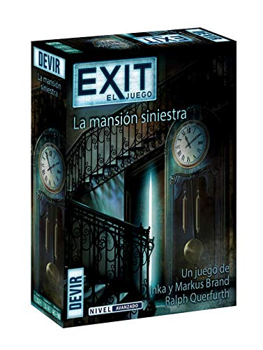 #Juegodemesa Exit: La mansión siniestra por 12,75€ ¡¡15% de descuento!!