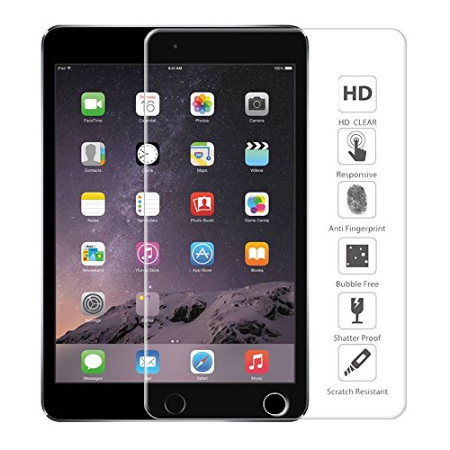 Ganvol Panzerglasfolie Apple iPad Mini 1 2 3 Panzerfolie Hartglas Glasfolie Echtglasfolie, 0,3mm - 5