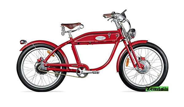Bicicletta elettrica dal design Ascot Sport, colore rosso : Amazon.it:  Sport e tempo libero