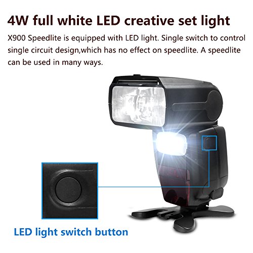 Pixel X900C Batterie lithium flash E-TTL synchrone grande vitesse CANON reviews Pixel X900C Batterie lithium flash E-TTL synchrone grande vitesse CANON