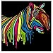 Produktbild jjyyh Malen nach Zahlen Farbe Zebra C 40x50cm DIY Ölgemälde Erwachsene Kinder für Malen nach Zahlen Kits Spielzeug Home Haus Dekor Geschenk