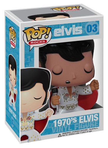 Funko - Figurine Elvis Presley 70's Pop 10 cm - 0830395022987