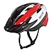 Produktbild 4Pro Speed Fahrradhelm für Herren, Wei/ Schwarz / Rot, Gr. 58 – 62