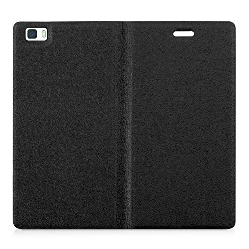 kwmobile Funda para Huawei P8 Lite 2015 - Carcasa con Tapa Tipo Libro para m vil - Case Protector en Negro reviews kwmobile Funda para Huawei P8 Lite 2015 - Carcasa con Tapa Tipo Libro para m vil - Case Protector en Negro