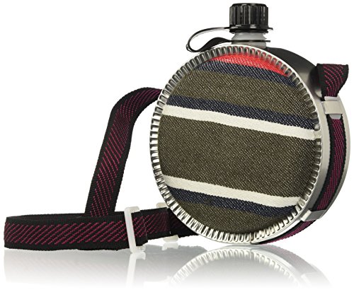 Mil-Tec - Borraccia Stile Western con Imbottitura in Feltro e Cintura, capienza 0,75 l
