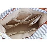 Damero Baby-Windel-Umhängetasche Windel-Tote für Mama – mit wechselnder Auflage, perfekt für Reise-, Arbeits- und Alltagsausflüge - 4