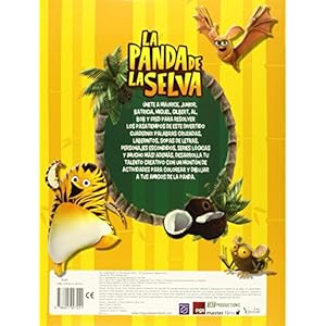 ¡Divertidos y sorprendentes pasatiempos! (La panda de la selva. Actividades)