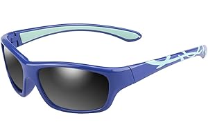 ASVP Shop Children Kids Boys Girls Baby Polarized Sunglasses Silicon Rubber Shades Glasses Age 3-10