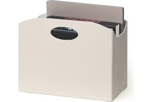 Neateam Newspaper Rack, Modern Magazine Rack, PU Leather Magazine Rack with Handle, Foldable Newspaper Basket, Newspaper Holder, Robust and Durable for Office, Home and Living Room, Beige