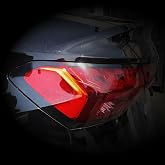 8y Stop Frame Sticker Easy Application Long Life, Matte Black Sedan Compatible with Graficar Design Audi A3