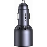 UGREEN 75W 3 Portlu Ara&ccedil; İ&ccedil;i Şarj Cihazı &Ccedil;akmaklık Adapt&ouml;r&uuml;, 35024