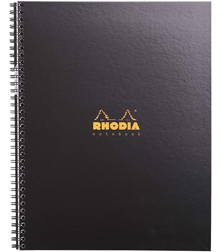 Quaderno Rhodia Greenbook A5+ Riciclato - 160 Pagine A Quadretti, Carta Clairefontaine 90g - Foto 4