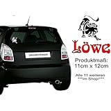 Design Aufkleber ***LÖWE*** Sternzeichen - Horoskope - Zodiac (Farbauswahl)