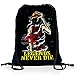 Produktbild Legends Never Die - Luffy Pirat Rucksack Tasche Turnbeutel Sport Jute Beutel Piratenbande