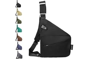 Sopxpvp Anti Theft Bag, Anti Theft Crossbody Bag Women, Personal Flex Bags, Waterproof Casual Sling Bags for Daily Use