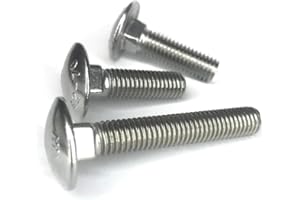 Schlossschrauben M6x45 Edelstahl 25 Stück Torbandschrauben Flachrundschrauben mit Vierkantansatz DIN 603 Flachrundkopf Schrauben Schloßschrauben VA V2A Vollgewinde | norm-genau®