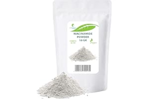 ETC COSMETIC`S Niacinamide in polvere - 10 Gr - (Vitamina B3, Nicotinamidă, Vitamina PP) - Adatta per un'ampia gamma di applicazioni cosmetiche nella cura della pelle e dei capelli