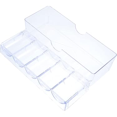 Mallette De Rangement Pour 1000 Jetons De Poker - Imitation Aluminium - Fond Plastique