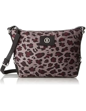 Bogner Damen Piccolina 3 Umhängetasche, Grün (Slate), 6x17x21 cm