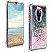 Produktbild Huawei Mate 20 Glitzer Hülle, ToMoYi Handy Hülle Luxus Niedlich Flüssig Treibsand Quicksand Transparent Silikon Weich TPU Bumper mit Anti-Drop Schutzhülle Liquid Case für Huawei Mate 20
