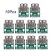 Price comparison product image USB Breakout Board, 10Pcs USB Type A Female Socket Breakout Board 2.54mm Pitch Adapter Connector DIP