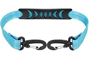 Cyhamse Ski Carrier Strap - Snowboard Board Holder Strap | Easy Carry Ski Boot Straps for Adults and Youth, Winter Equipment Accessory for Ski Snow