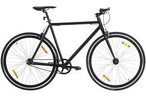 NITCA Bicicletta a Scatto Fisso,Bici da Città,Bici da Strada,Bici Scatto Fisso, Fixed Bike, Gravel Bike Uomo,Bicicletta Uomo,Bici Corsa Uomo,Biciclette da Uomo, Bianca e Blu 700c 59 cm