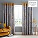 Produktbild Catherine Lansfield Canterbury Ösenvorhang, Polycotton, Ocker, 66x54Inch