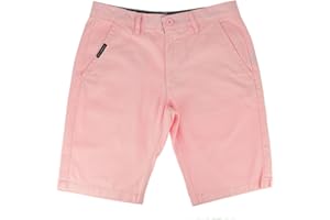 Cravate Avenue Signature Ted Lapidus. Bermuda. Olivio, Coton. Rose Toulouse. Uni.