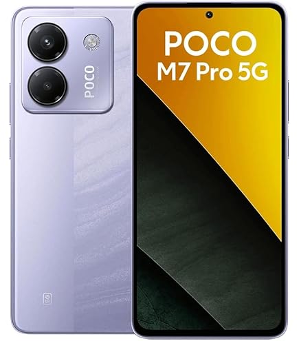 Xiaomi Poco M7 Pro 5G Smartphone, 8+256GB, 50MP Hauptkamera mit
