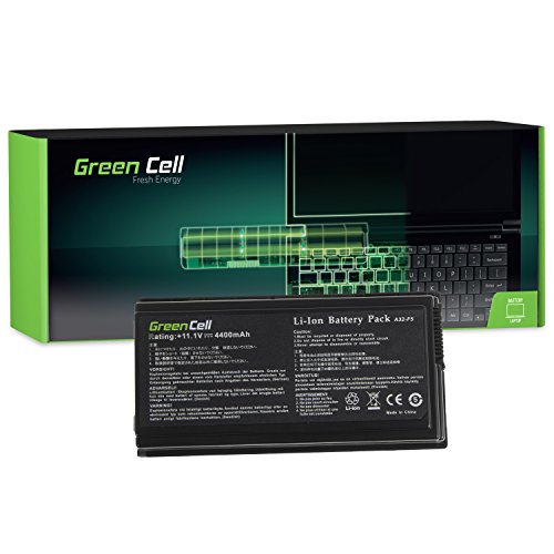 Green Cell® Standard Serie A32-F5 Laptop Akku für Asus F5 F5GL F5M F5N F5R F5RL F5SL F5V F5Z X50 X50GL X50N X50R X50RL X50SL X50V X50Z (6 Zellen 4400mAh 11.1V Schwarz)