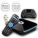 Produktbild [Free Mini Keyboard] 2017 Model Globmall Android 6.0 TV Box, QBox Android TV Box AmlogicS905X 64 Bits 16GB ROM und True 4K Spielen