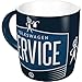 Produktbild Nostalgic-Art 43034 Retro Kaffee-Becher Volkswagen - VW Service & Repair, Große Lizenz-Tasse mit VW-Motiv, Geschenk-Idee für Vintage-Liebhaber, 330 ml