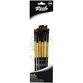 Rich Yan Kesik Fır&ccedil;a Seti 6'lı Set 4, Numaralı Fır&ccedil;alar (2, 4, 6, 8, 10, 12)