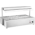 Tristar BP-6285 Buffet Serveerder – 2 X 2.4 Liter & 2 X 1 Liter Warmhoudfunctie Inclusief Deksel Rvs