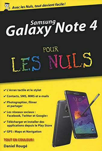 Samsung Galaxy Note 4 pour les Nuls version poche en ligne Samsung Galaxy Note 4 pour les Nuls version poche en ligne