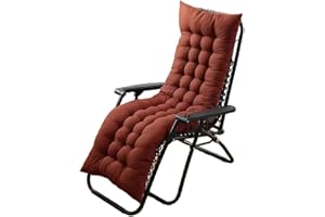 UYEOCO Coussin Chaise Longue Extérieur,Coussin De Chaise Longue Bain De Soleil 170*53/150*53CM Coussin Transat Jardin,Coussin Bain De Soleil,Coussin Chaise Longue Pliable,Coussin De Jardin Extérieur ( Color