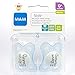 MAM Style - I Love Mummy & I Love Daddy Soother Twin Pack - 0m+ (Blue)