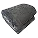 Produktbild Warme Weich Hochwertige Flanell Fleece Decke/Kuscheldecke / Mikrofaser Wohndecke/Farben wählbar Bed Polyester Decke,150 x 200 cm, Grau