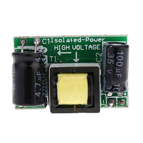 KKmoon Power Supply Board Modulspannung Umwandlung 100-240VAC/140-340VDC auf 5V Kurzschlussschutz (Weiß,5V) - 4