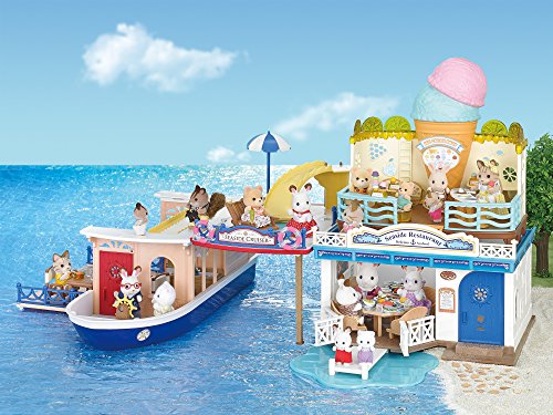 Sylvanian Families Seaside Ice Cream Shop Set