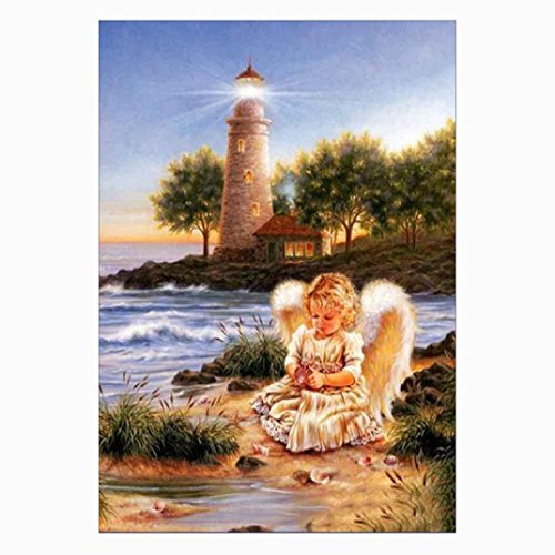 Diamant Malerei,Saingace 5D DIY Embroidery Paintings Rhinestone Pasted Diamond painting (D)